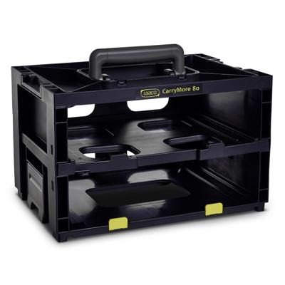 Raaco carrymore 80 zwart, leeg - 146401 146401 Raaco carrymore 80 zwart, leeg - 146401 146401