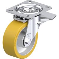 Blickle L-ALTH 100K-ST Zwenkwiel met rem Wieldiameter: 100 mm Draagvermogen (max.): 250 kg 1 stuk(s) - thumbnail