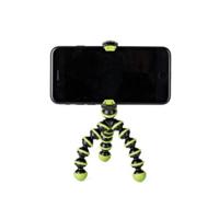 JOBY GorillaPod Mobile Mini Flexibel mini-statief voor smartphone, compatibel met iPhone, Android en Windows-smartphones, voor het maken van inhoud, vloggen, live streaming, Tik Tok, zwart en groen - thumbnail