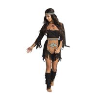 Indiaan kostuum She-Wolf - thumbnail