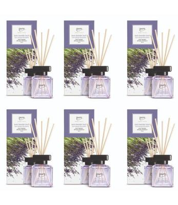 IPuro 6 stuks geurdiffuser lavender touch 50 ml