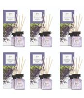 IPuro 6 stuks geurdiffuser lavender touch 50 ml - thumbnail