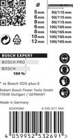 Bosch Expert 2 608 900 195 boor Set boorbits 7 stuk(s) - thumbnail