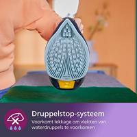 Philips 7000 Series DST7060/20 - Stoomstrijkijzer - Blauw/Geel - thumbnail