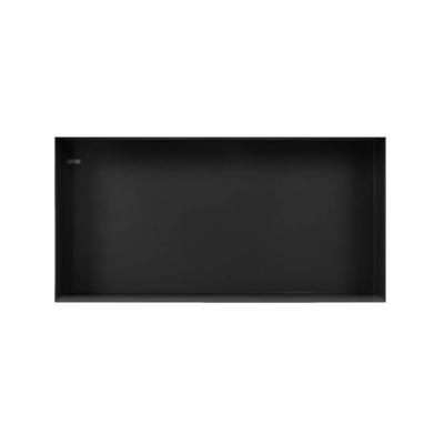 Looox Colour BoX inbouwnis - 60x30x10cm - RVS Zwart mat cbox60mz