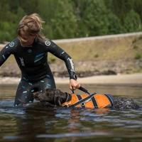 Non-stop dogwear® Hondenzwemvest Safe Life Jacket, oranje, Maat: 4 - thumbnail