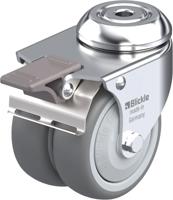 Blickle LMDA-TPA 75KF-FI Dubbel zwenkwiel Wieldiameter: 75 mm Draagvermogen (max.): 100 kg 1 stuk(s) - thumbnail