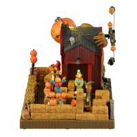 Lemax a-maze-ing pumpkin patch bewegend huisje Spooky Town 2024 - thumbnail