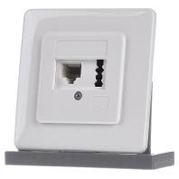 Rutenbeck IAE/UAE8(6)#13311201 Telefoonaansluitdoos Schroefbevestiging Zuiver wit - thumbnail