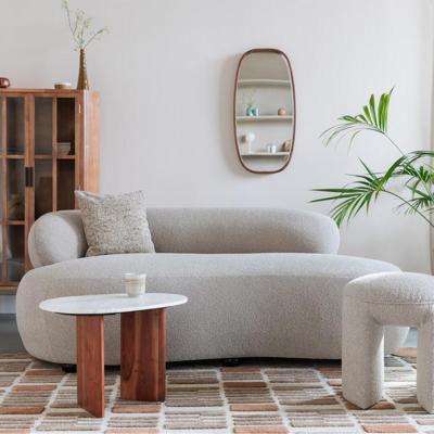 ZILT 2-zits Bank 'Cheron' Bouclé, kleur Beige