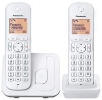 Draadloze telefoon Panasonic KX-TGC210 Wit Amber - thumbnail