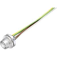 binder 09 0473 702 08 Miniatuur-rondconnector Flensstekker Totaal aantal polen: 8 1 stuk(s) - thumbnail