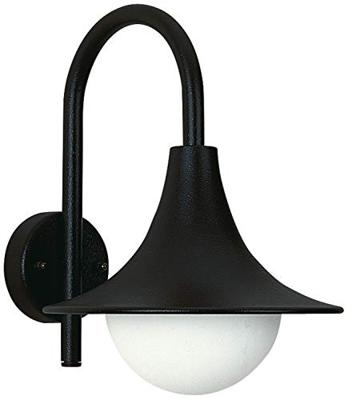 Albert Wandlamp buiten downLanor 37cm - zwart - 660669