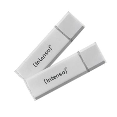 Intenso Ultra Line USB-stick 64 GB Zilver 3531494 USB-A 3.2 Gen 1 Intenso Ultra Line USB-stick 64 GB Zilver 3531494 USB-A 3.2 Gen 1
