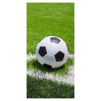 Voetbal Strandlaken corner - 70 x 140 cm Voetbal Strandlaken corner - 70 x 140 cm