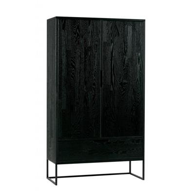 WOOOD Opbergkast 'Silas', kleur Zwart