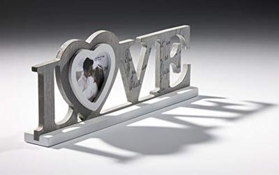 walther+ design YF199D Wissellijst Papierformaat: 8 x 7.5 cm Grijs