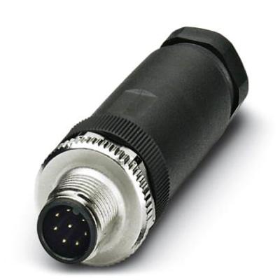 Phoenix Contact 1513334 Sensor/actuator connector, niet geassembleerd M12 Stekker, recht Aantal polen (sensoren): 8 1 stuk(s) Piece