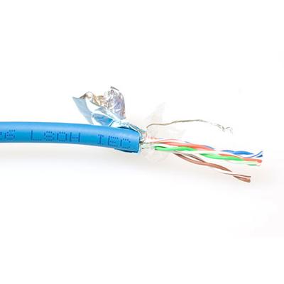 ACT FP760H CAT5E F/UTP LSZH Patchkabel Soepel Blauw - 100 meter
