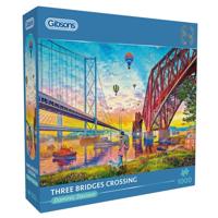 Three Bridges Crossing Puzzel 1000 Stukjes - thumbnail