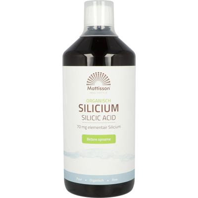 Mattisson HealthStyle Organisch Silicium Vloeistof Mattisson HealthStyle Organisch Silicium Vloeistof