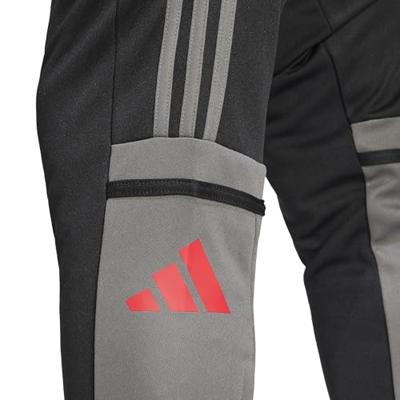 adidas Squadra 25 Trainingsbroek Zwart Grijs Rood