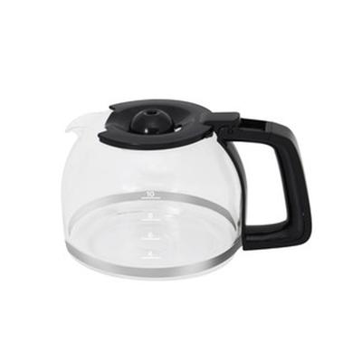 Koffiezetapparaat inventum 1.25liter zwart met rvs