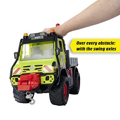 Dickie Unimog U530 werkvoertuig met kraan