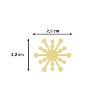 Vaessen Creative • figuurpons vuurwerk medium ø2,5cm - thumbnail