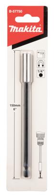 Makita Accessoires Bithouder magnetisch 1/4"x150mm - B-57750 - B-57750