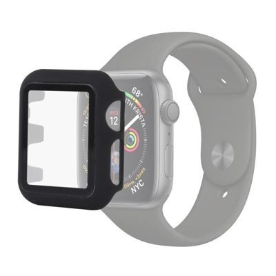 PC + glazen beschermhoes voor Apple Watch Series 3 & 2 & 1 42mm (zwart) PC + glazen beschermhoes voor Apple Watch Series 3 & 2 & 1 42mm (zwart)