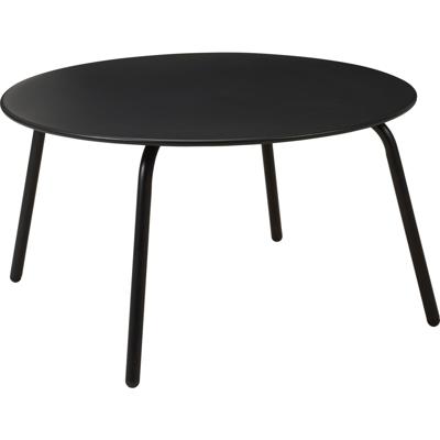 Tafel zwart ø70xh40cm