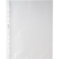 Pergamy geperforeerde showtas, ft A4, 11-gaatsperforatie, gekorrelde PP van 50 micron, pak van 100 stuks - thumbnail