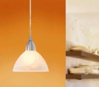 Eglo HanglampBrenda wit met RVS - 87054 - thumbnail
