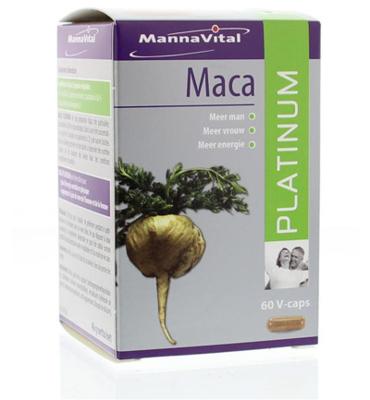 Mannavital Maca Platinum V-caps 60
