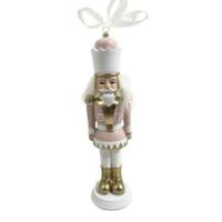 Kerstversiering DKD Home Decor Hars Notenkraker (3 x 3 x 12 cm) (2 Stuks) - thumbnail