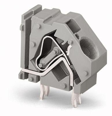 WAGO 745-873/006-000 Veerkrachtklemblok 16.00 mm² Aantal polen 1 Lichtgrijs 100 stuk(s)