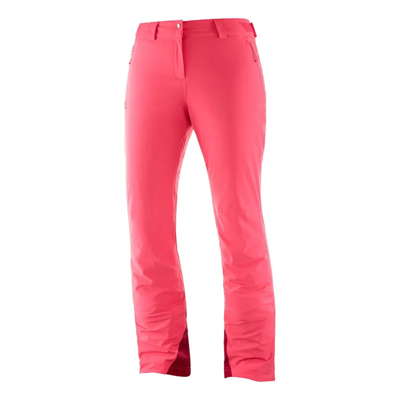 Salomon Icemania Dames Skibroek Calypso Coral L