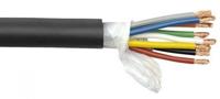 DAP SPK-825 zwarte 8-polige luidsprekerkabel 8x2.5mm per meter - thumbnail