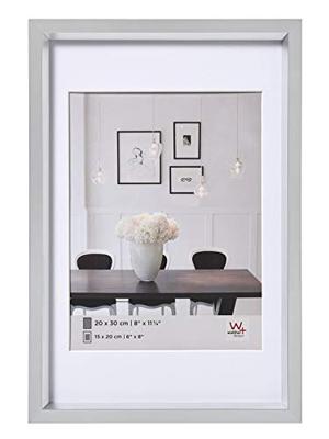walther+ design ES030S Wissellijst Papierformaat: 20 x 30 cm Zilver walther+ design ES030S Wissellijst Papierformaat: 20 x 30 cm Zilver