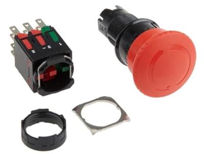 Schneider Electric XB6AS8349B Noodstopschakelaar 1 stuk(s)