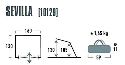 High Peak Strandschuilplaats Sevilla tent High Peak Strandschuilplaats Sevilla tent