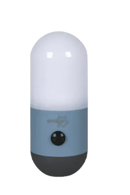 Bo-Camp - Tafel-/hanglamp - Propus - High Power LED - 120 Lumen - Blauw Bo-Camp - Tafel-/hanglamp - Propus - High Power LED - 120 Lumen - Blauw