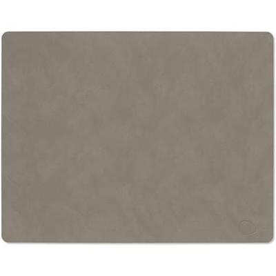 LIND DNA - Dinner Mat Square - Placemat 35x45cm Nupo Flint Grey LIND DNA - Dinner Mat Square - Placemat 35x45cm Nupo Flint Grey