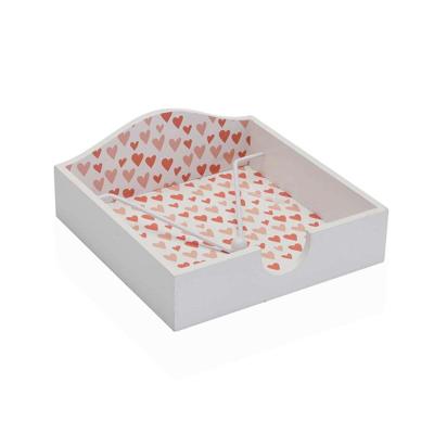 Servethouder Versa Amore Hout 18 x 7 x 18 cm