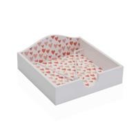 Servethouder Versa Amore Hout 18 x 7 x 18 cm - thumbnail