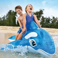Intex - opblaasdier walvis ride-on 152 x 114 cm - thumbnail