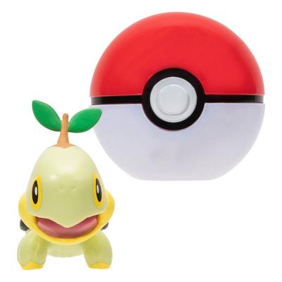 Pokemon Figure - Turtwig + Poke Ball (Clip 'n' Go)