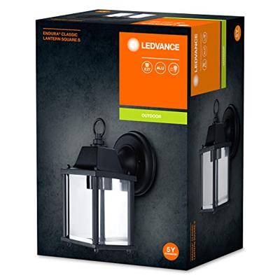 LEDVANCE ENDURA® CLASSIC LANTERN L 4058075206625 Buitenlamp (wand) LED E27 Zwart