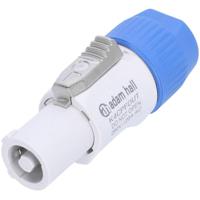 Adam Hall 4 Star CPF OUT powerconnector stekker out wit - thumbnail